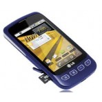Sprint LG Optimus S LS670 Android Touch Screen Smart Phone - Purple Excellent